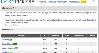 Сайт проекта Genesis Translations